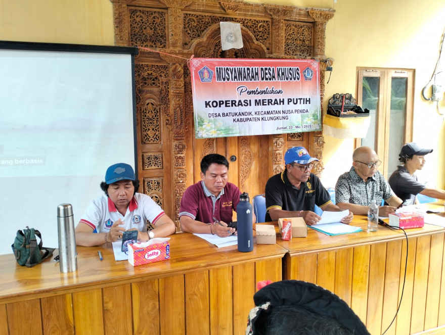 MUSDESUS PEMBENTUKAN KOPERASI MERAH PUTIH